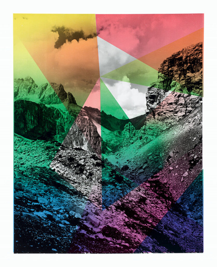 Composition with Mountain