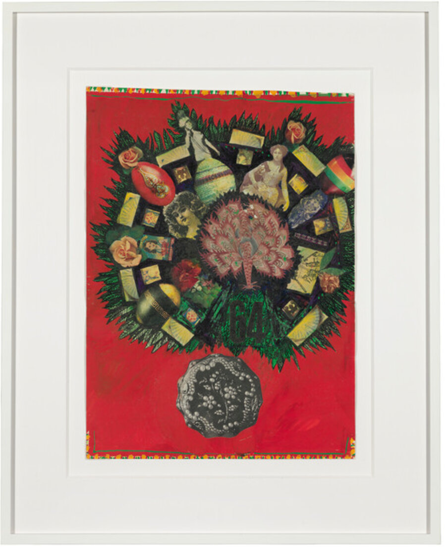 Untitled (Christmas collage '64)