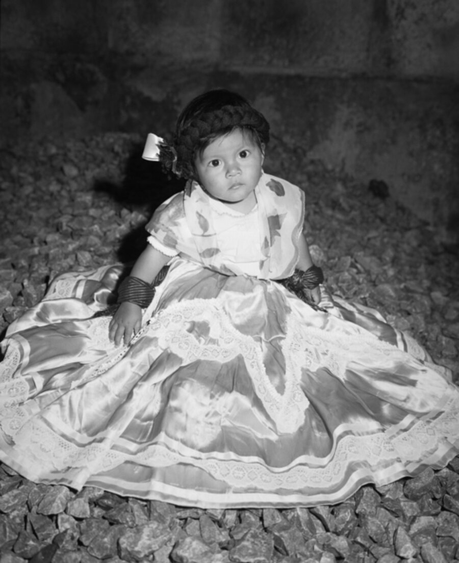 Girl on Rocks, Oaxaca