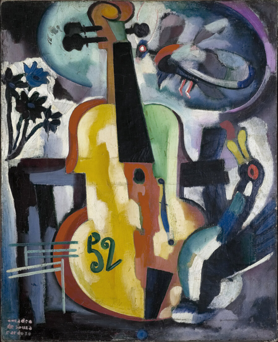 Duck, insect, violin