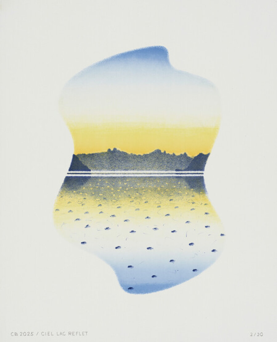 Ciel Lac Reflet