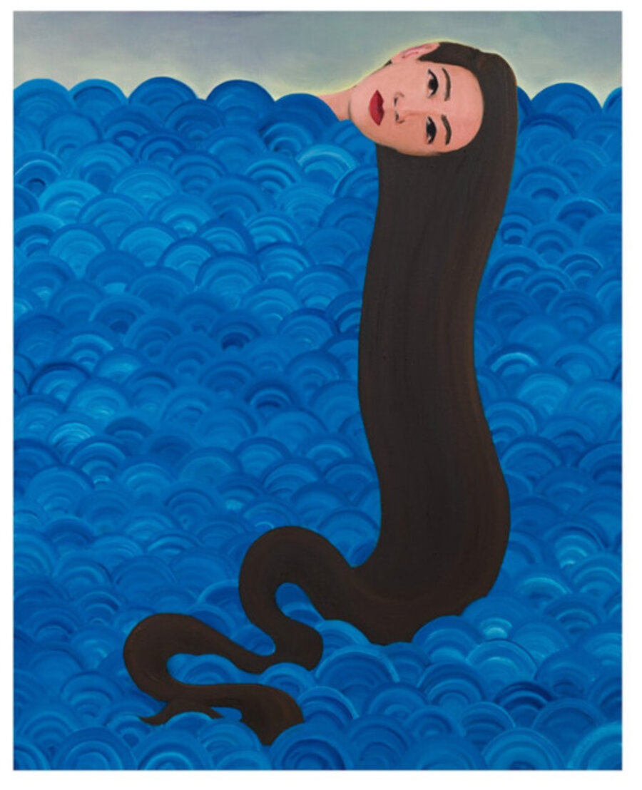 Allegorical Bather (Hand-Embellished, Limited Edition Print)