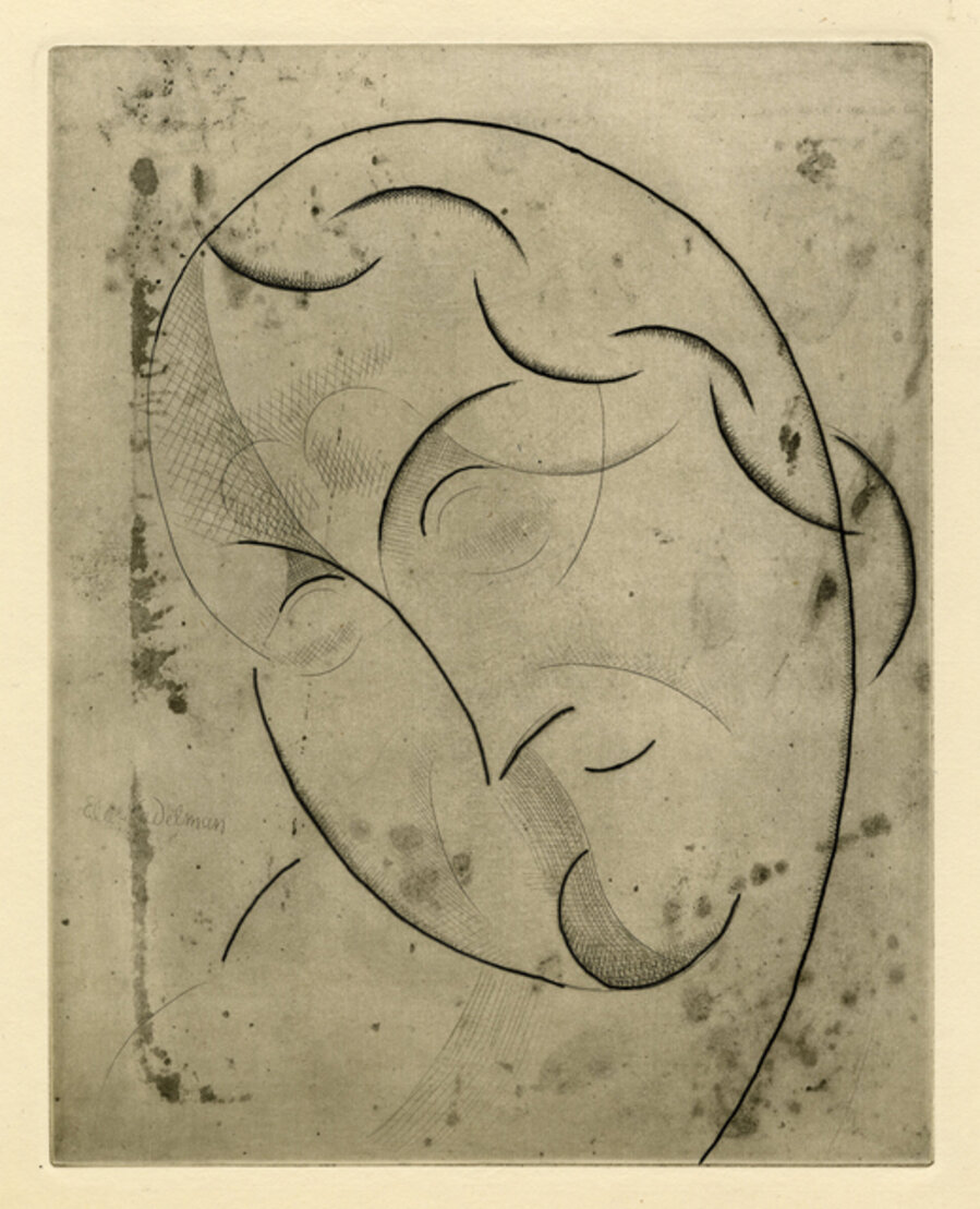 Girl's Head - Woman's Head (per Havard Art Museum)