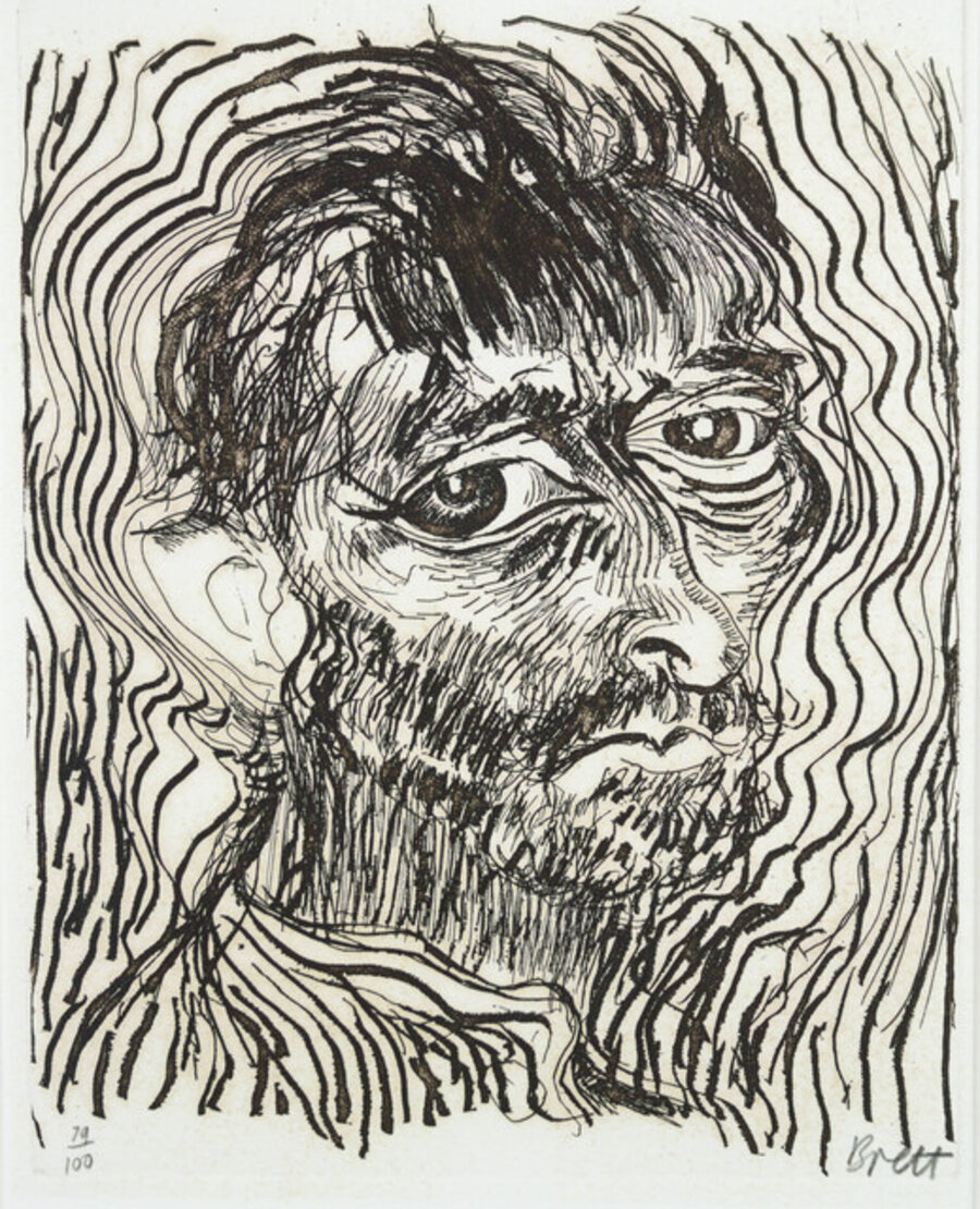 Self Portrait, One of a Dozen Glimpses 1983 (Another Way of Looking at Vincent Van Gogh)