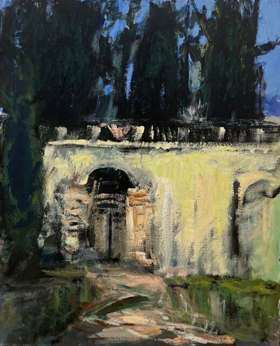 La Villa Médicis D'après Velasquez