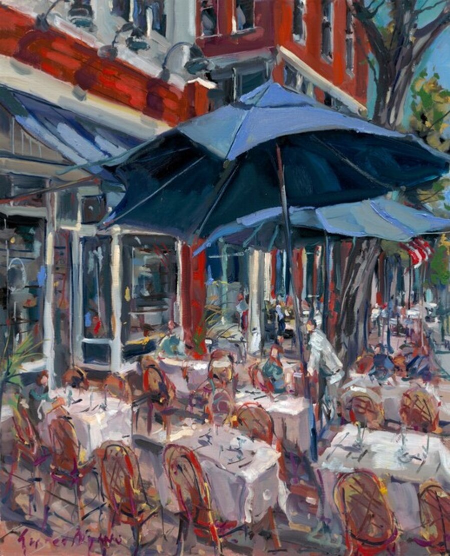 Le Charlot, Beneath the Parasol