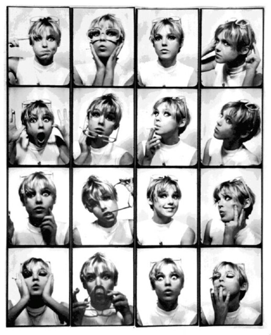 Edie Sedgwick Photomaton Portrait
