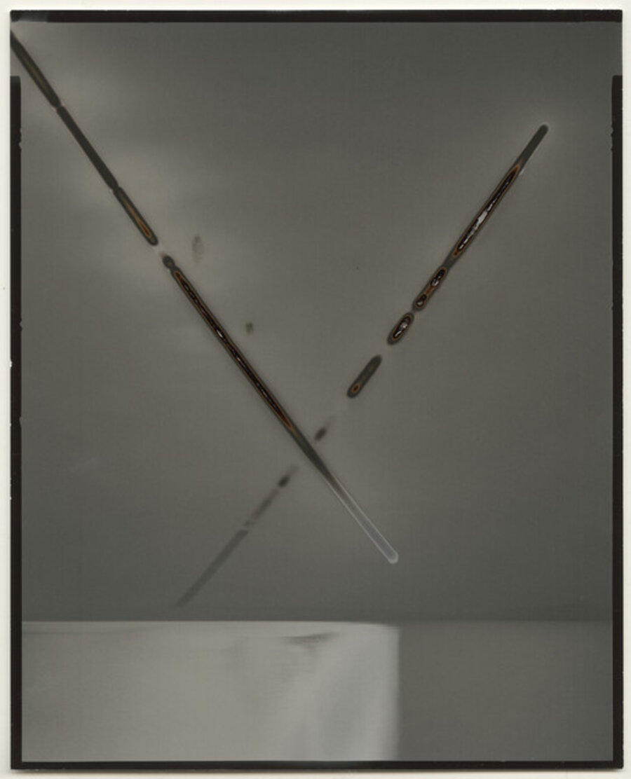 Heliograph #30 (sunrise SF Bay/ sunset Pacific), 2013