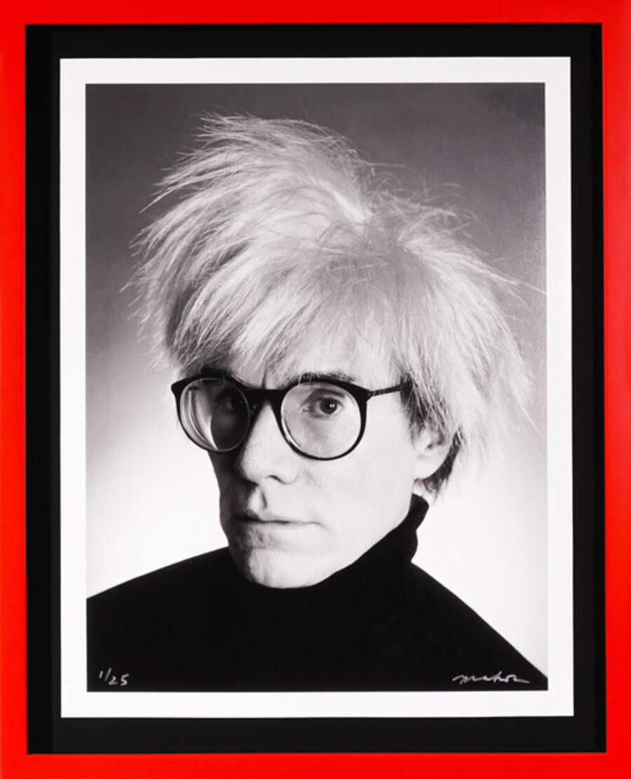 'Archival Andy Warhol Portrait'