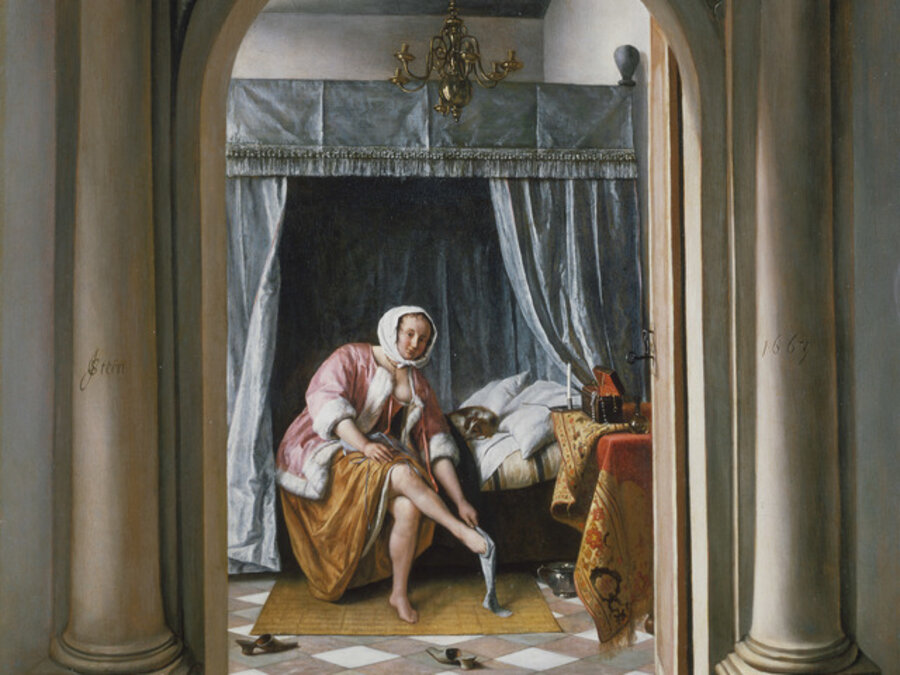 A Woman at her Toilet