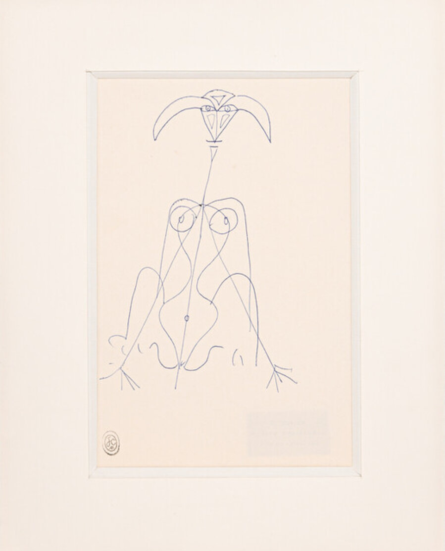 Sphinx face (Sphinge de face)