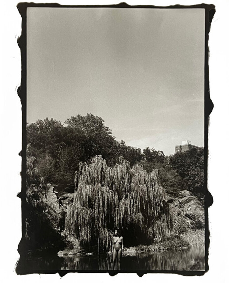 Female Nude at Morningside Park