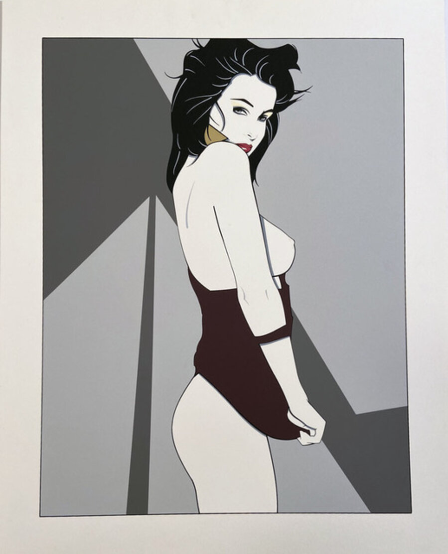 Hand Printed Silkscreen from the The Playboy Portfolio