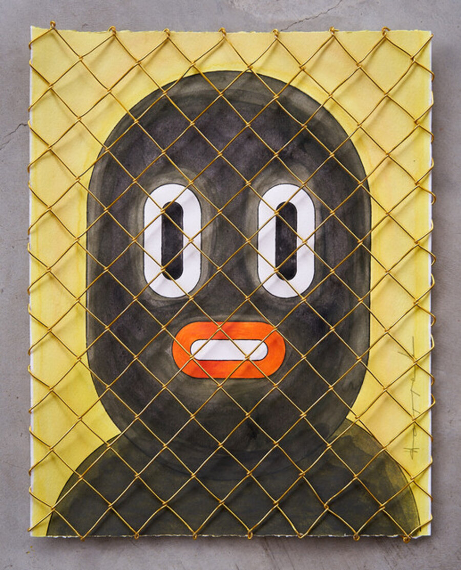 Golden Wire Frame