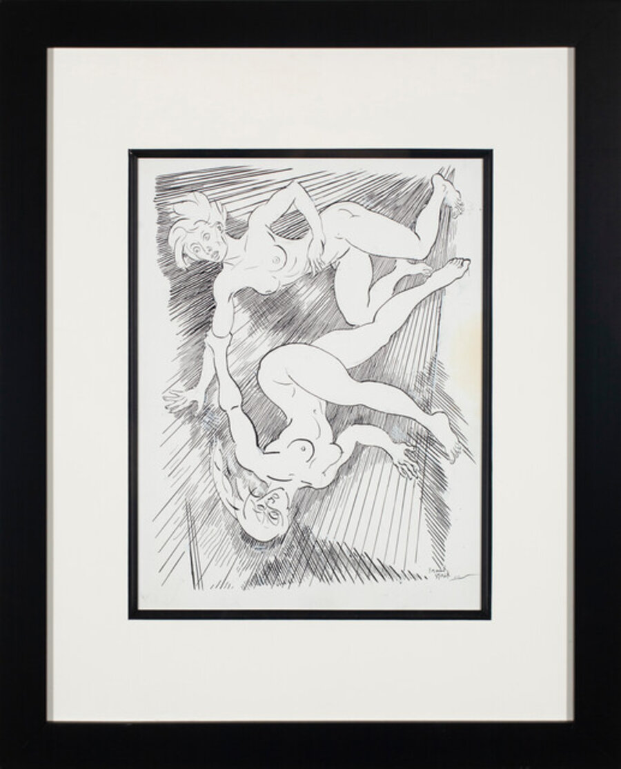 Untitled (Two women fighting)