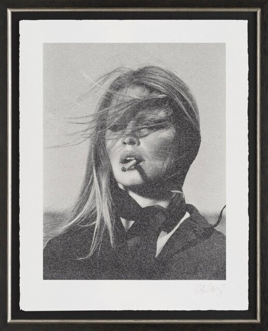 Bardot With Cigar
