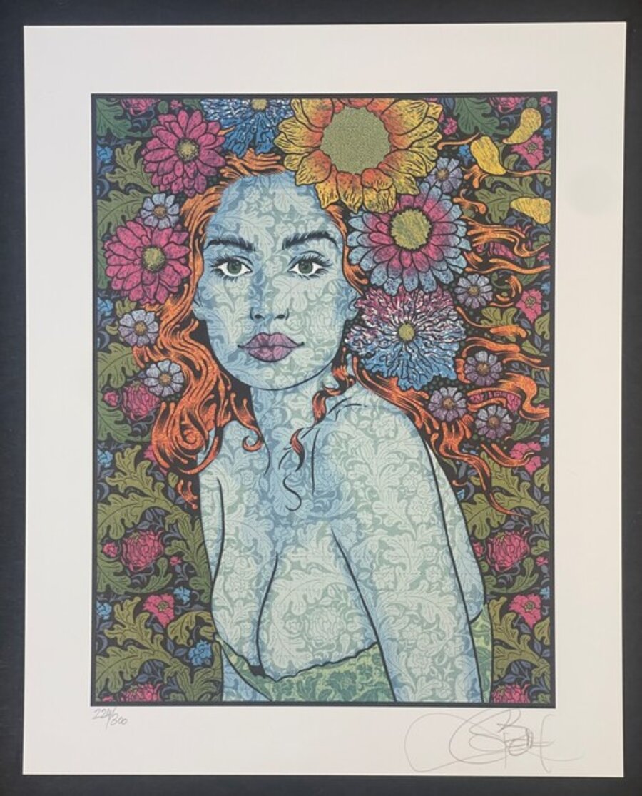 Chuck Sperry Iphigenia Blotter Acid Screenprint Contemporary Art
