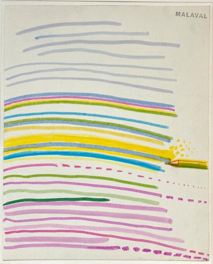 Felt pen drawing