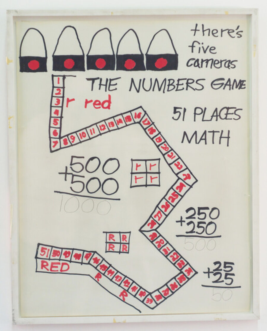 "Untitled" ( The Numbers Game: 51/Red)