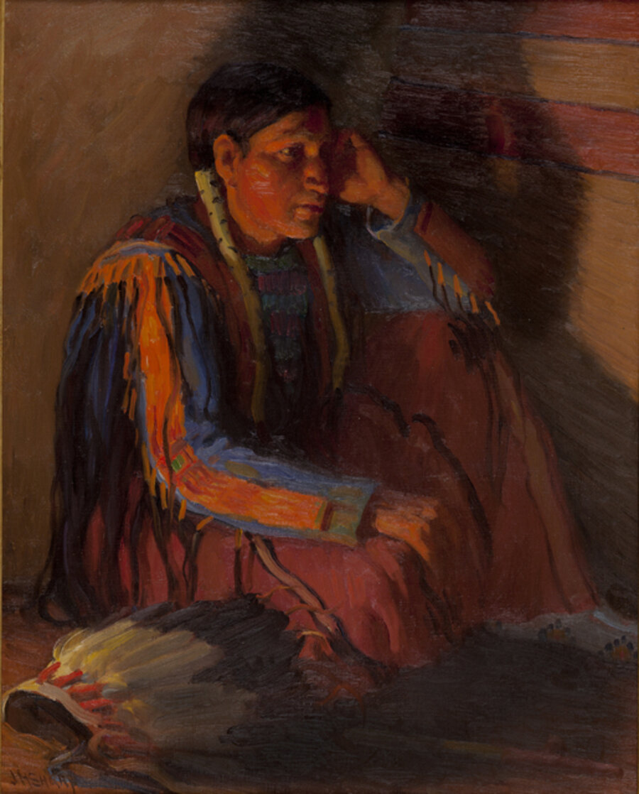 Hunting Son - Taos Firelight