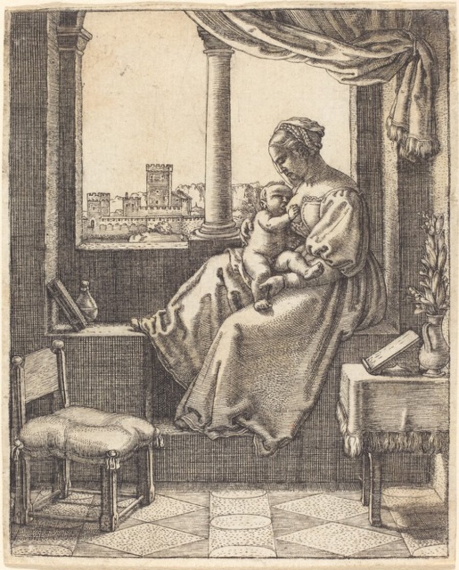 Virgin at the Window