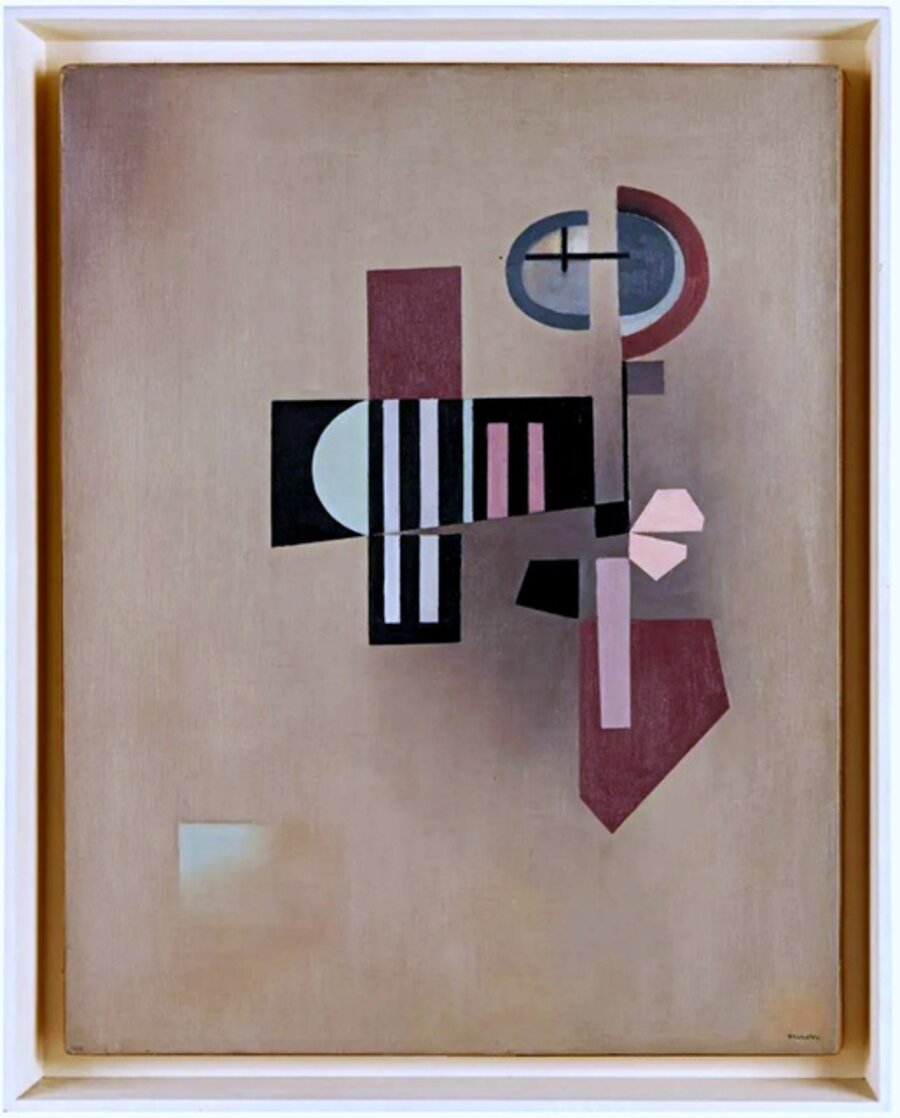 Composition No. 257 (Ex-collection of the Solomon R. Guggenheim Museum)
