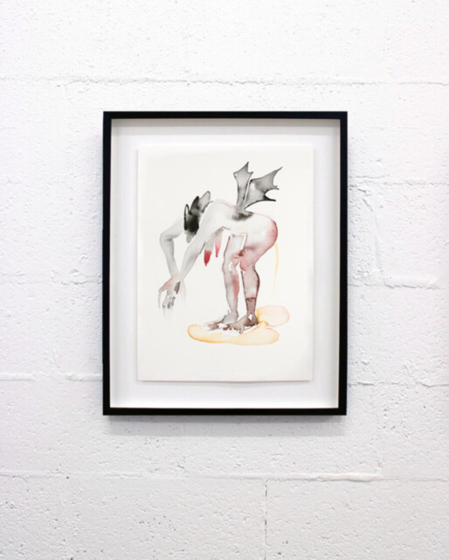 Bone of My Bones, Flesh of My Flesh; Watercolour VII