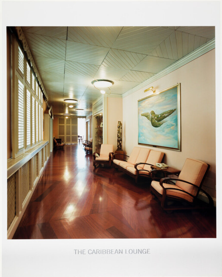 Food and Agriculture Organization of the United Nations, The Caribbean Lounge, from the series Weltraum, Rom