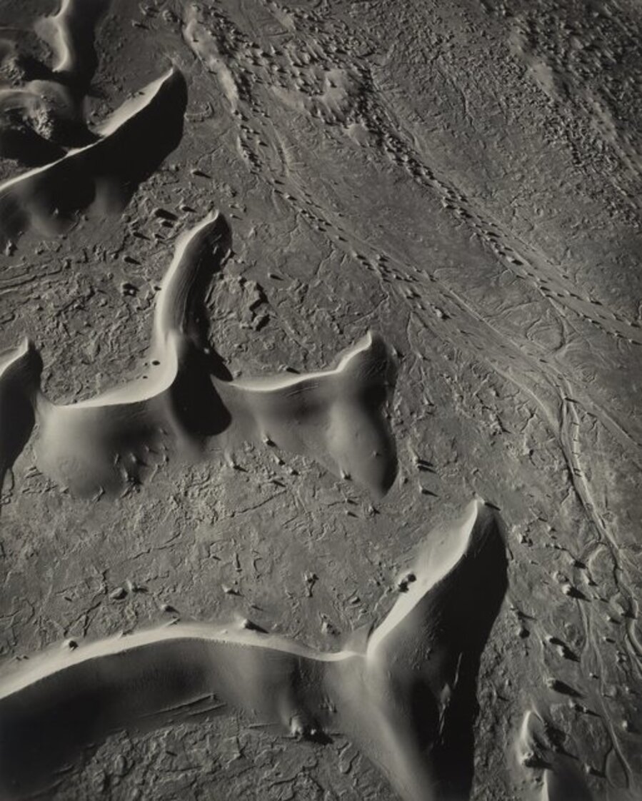 Aeriel Dune View, Death Valley, California