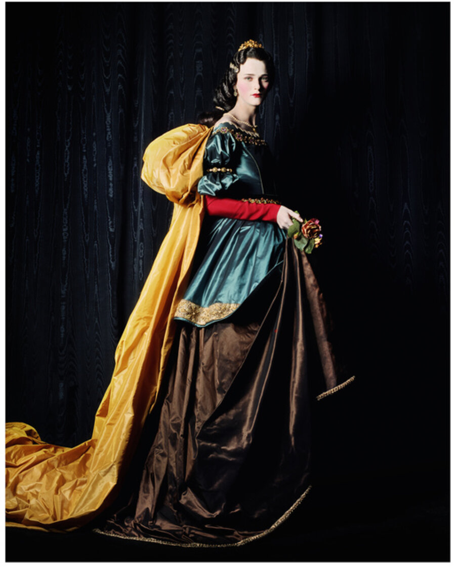 Carmen as Zurbarán’s Saint Elizabeth