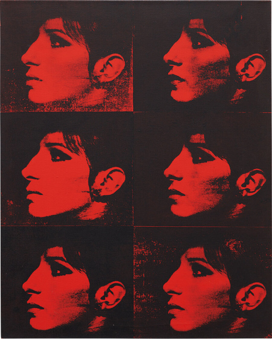 Six Red Barbras from the series Jewish Jackie