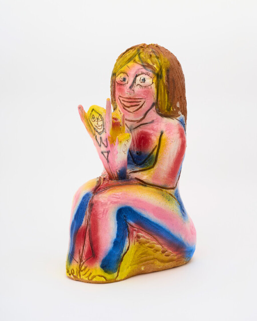 Untitled (Woman with Children in Her Lap)