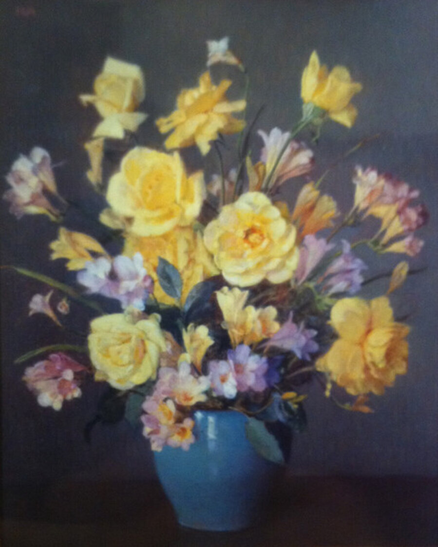 Still Life of Flowers and Fruits
