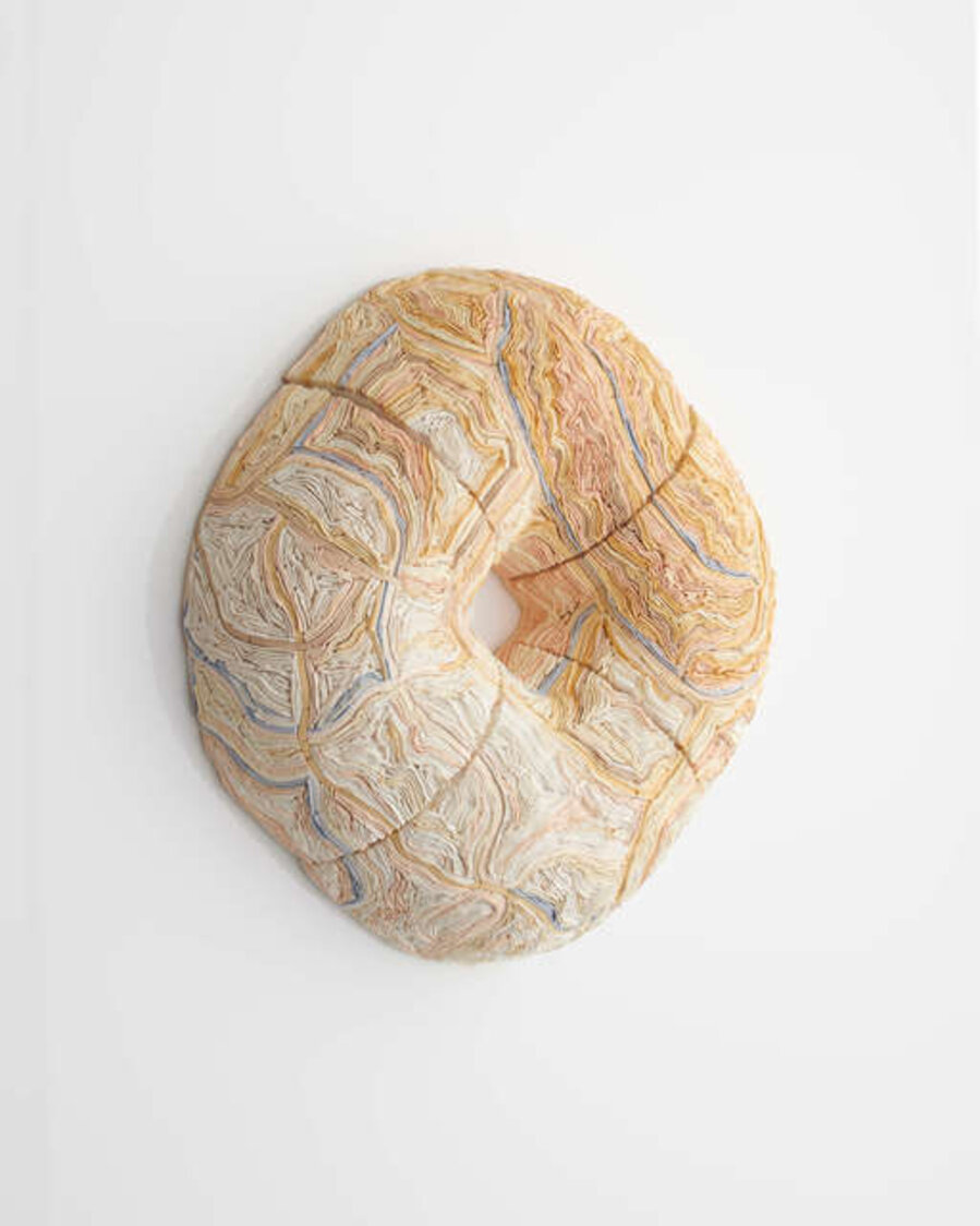 Yellow Wall Ribbons