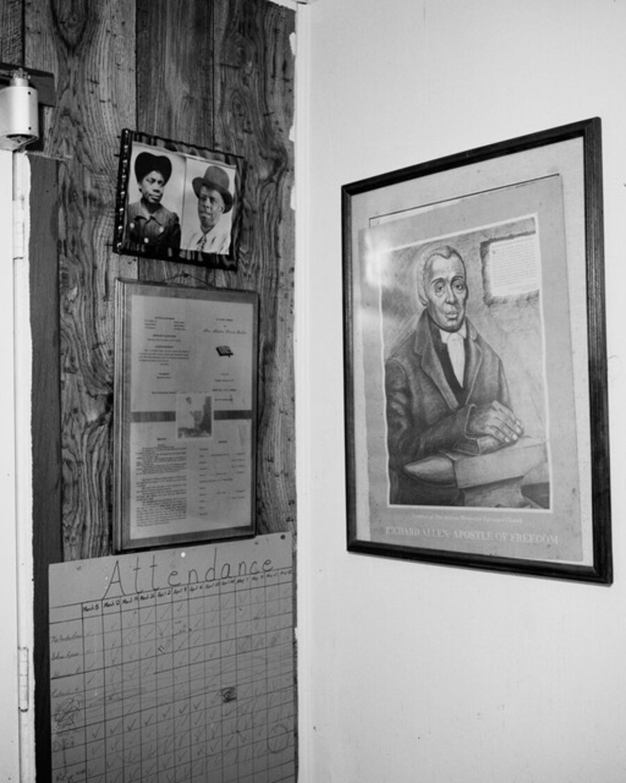 AME Church Interior, Texas