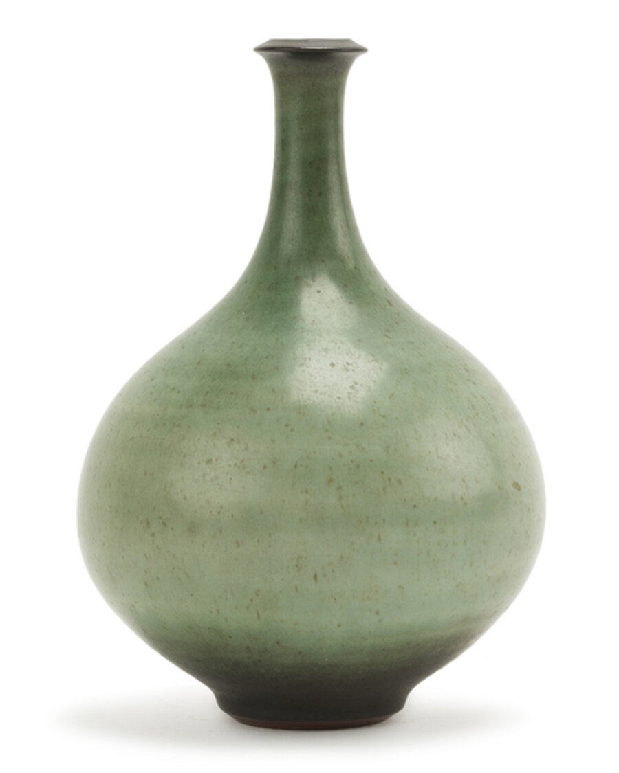 Bottle-neck vase
