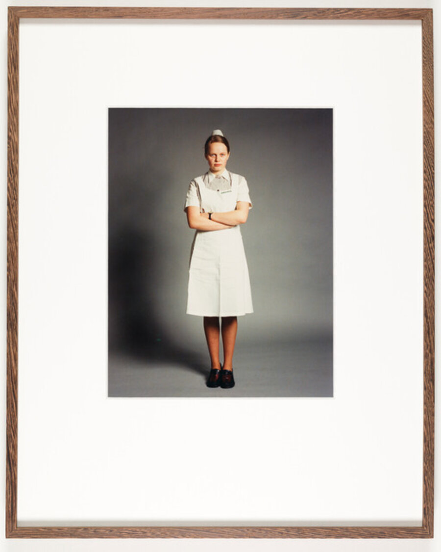 Fräulein Dorothee Oppermann, 20 Jahre, Schwesternschülerin, from the series Deutsche in Uniform