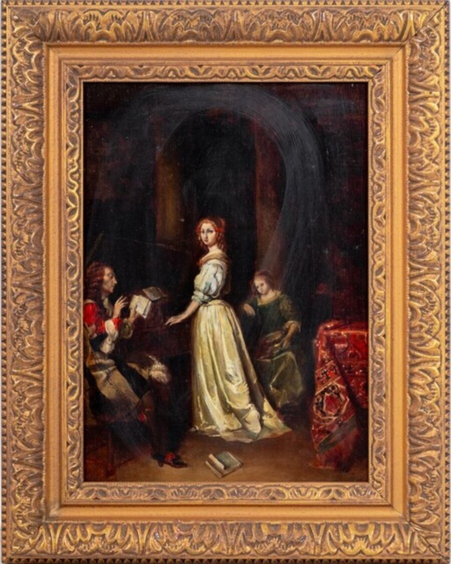 Courting Scene