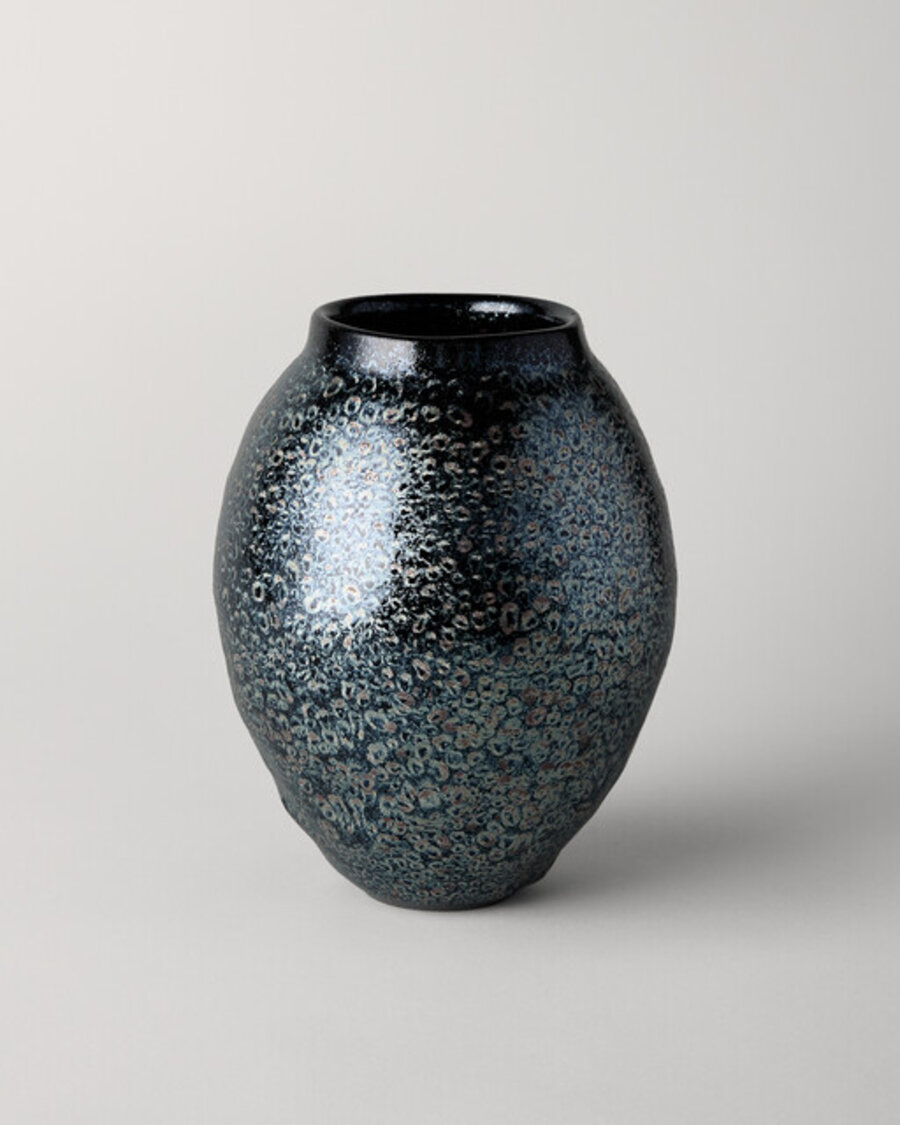 Small Iron-Glazed Jar