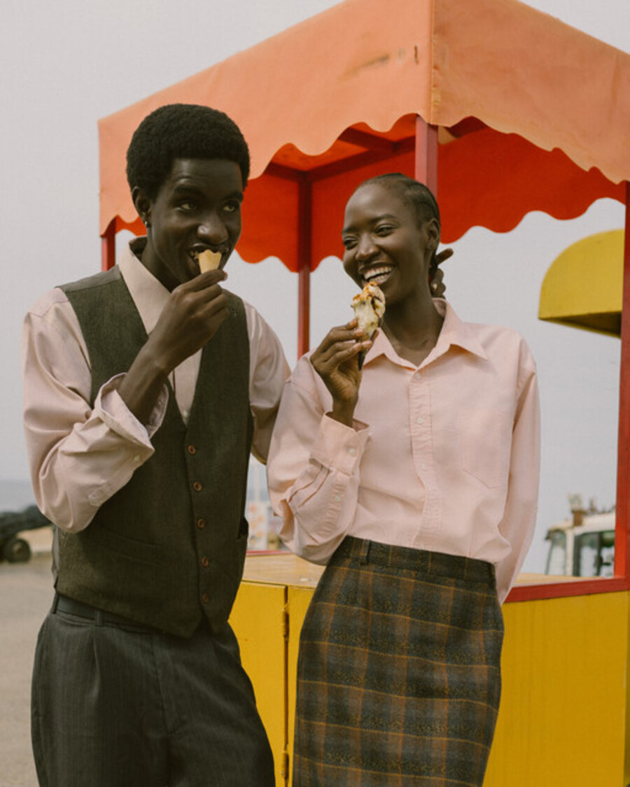 Ice-cream for Two, Please, Saint Louis, Senegal