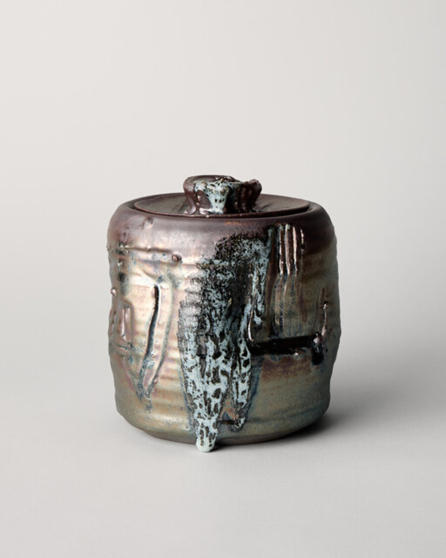 Iron-Glazed Water Jar