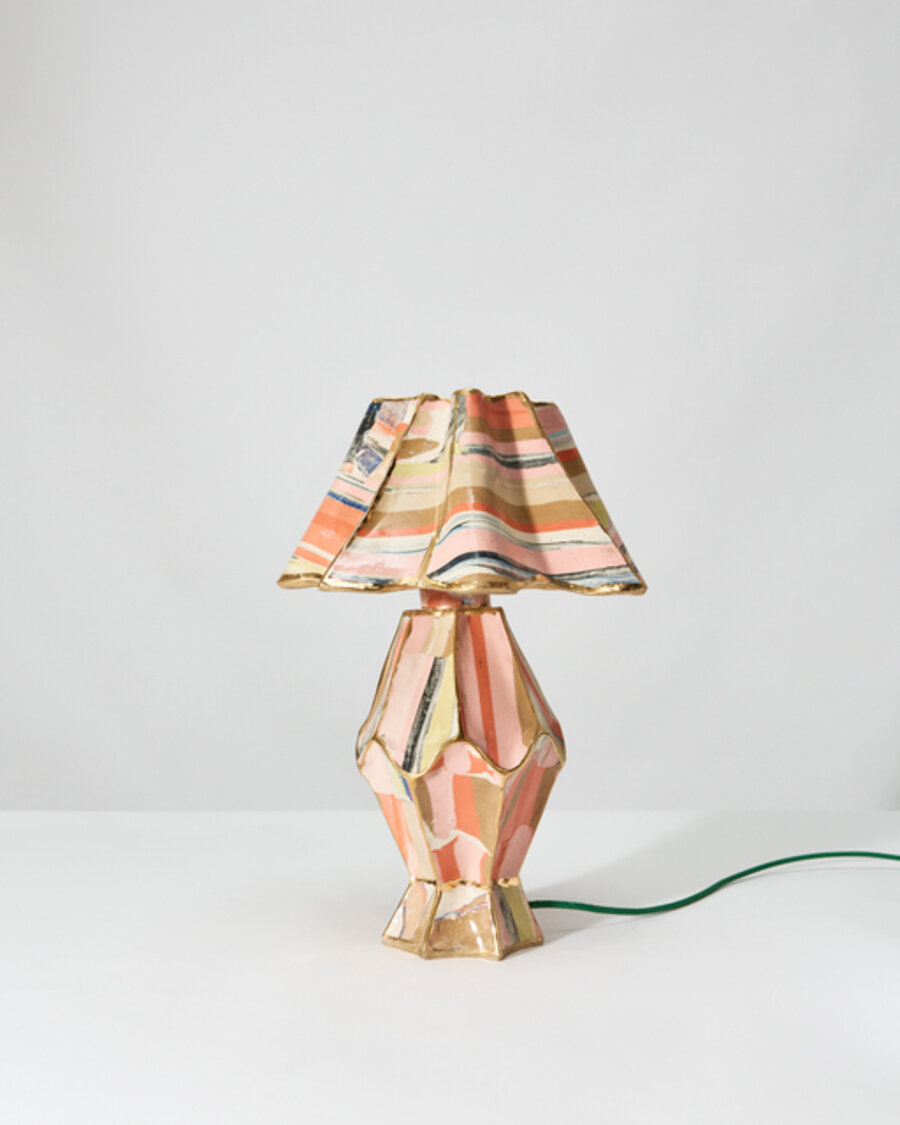 Slab Ruffle Lamp