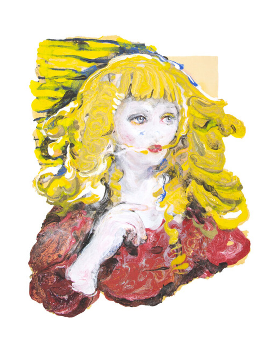 Woman, Hair Eater VIII