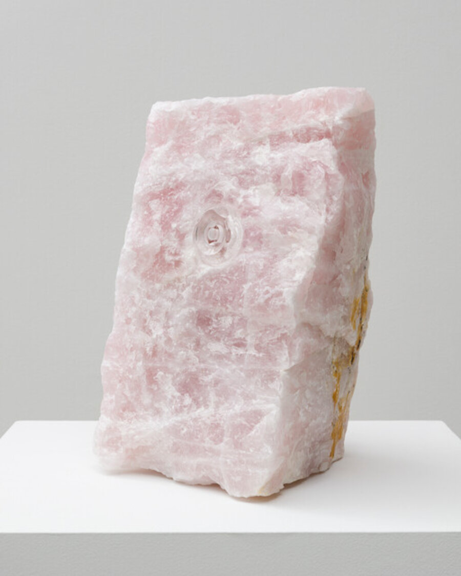 Pranayama (Figurine, 3, Rose Quartz)