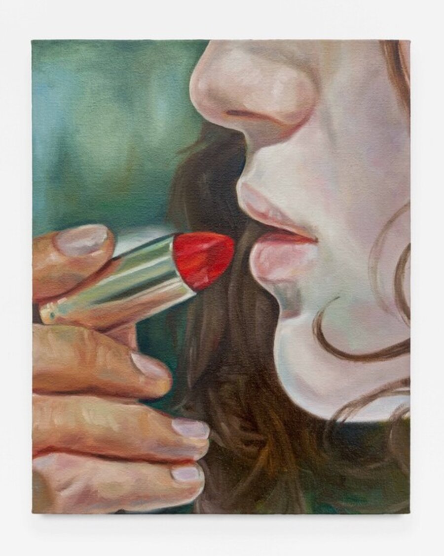 Red lipstick
