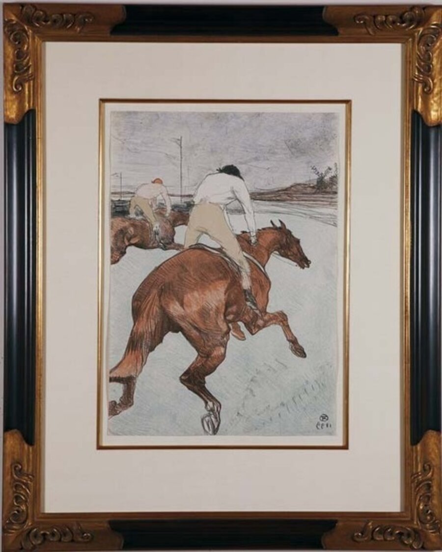 Les Jockeys - Chevaux de Courses