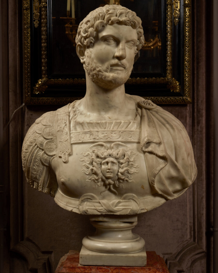 Bust of the Emperor Hadrian (76-138 A.D.)