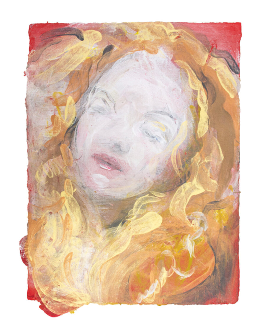Woman, Eyes Closed III