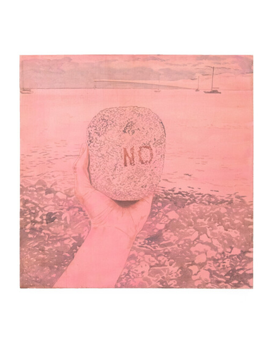 A Rock That Says NO (The Pink Light)