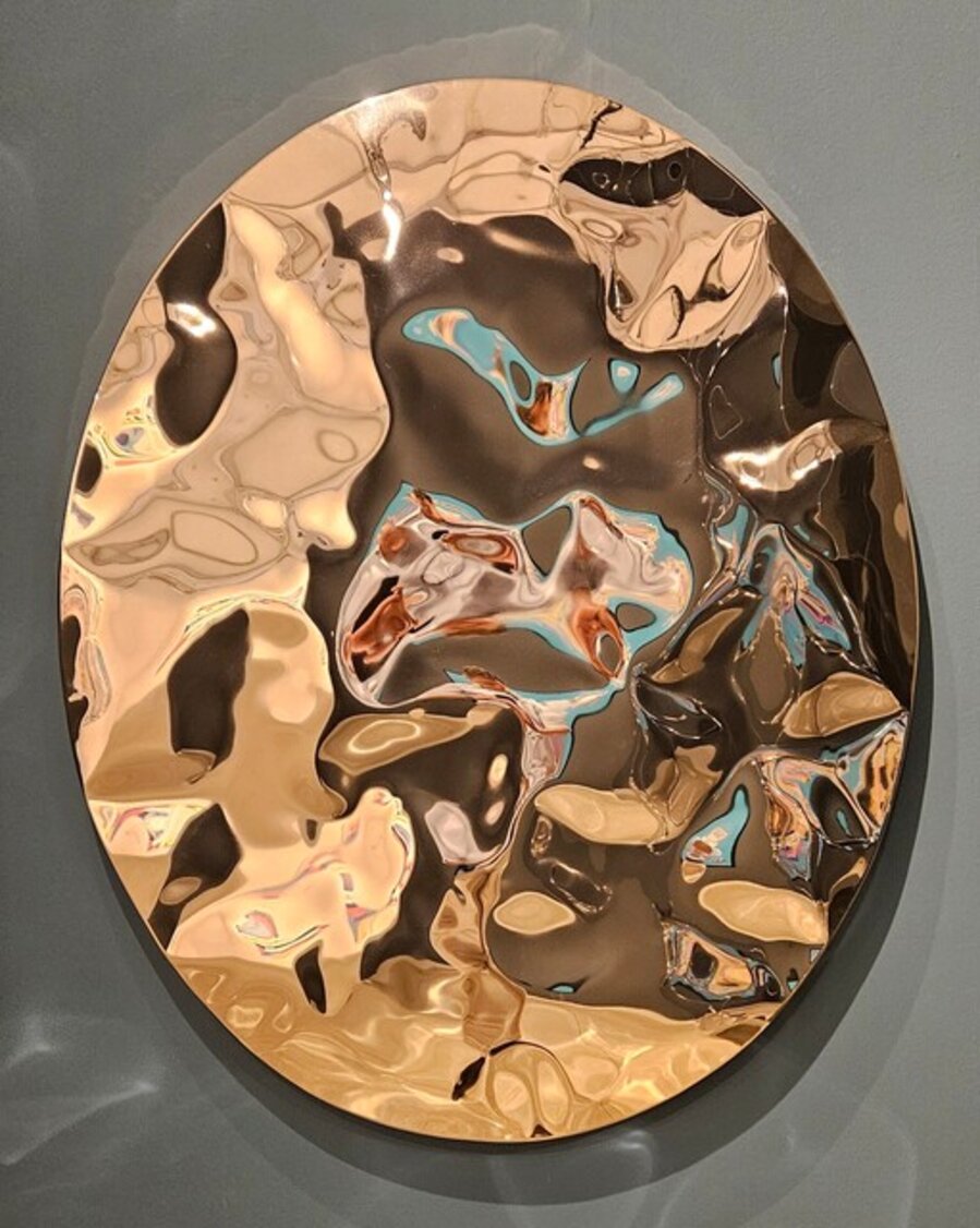 Copper wall piece
